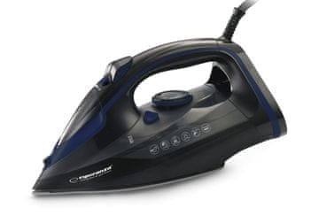 slomart Esperanza EHI012 Parno likalnik Rayon, 2600W, keramično dno, 0.35L, črna