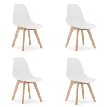 BE KITO stol - bel x 4