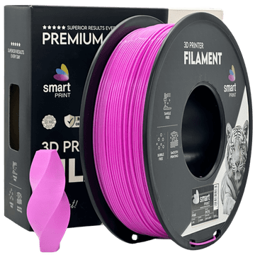 Smart Print PETG Roza Filament 1.75 mm - Smart Print Vlažnost-Odporni PETG (1kg Kolut)