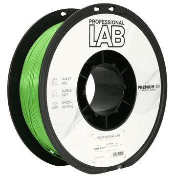 Professional Lab Travnato zelena PETG filament 1,75 mm 1 kg Prof. Lab
