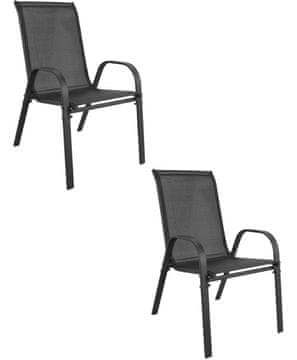 BE Stol SOFIA - temno siv x 2