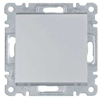 Lumina 1-polno stikalo srebrno WL0012