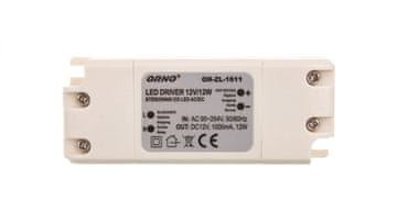 Napajalnik za LED diode 12V DC 12W 1A IP20 OR-ZL-1611