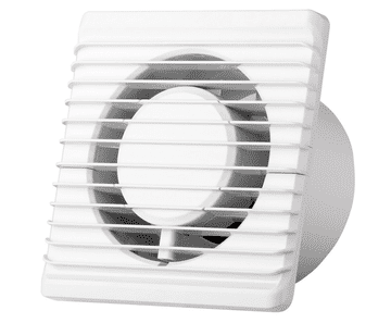 airRoxy Stenski ventilator 100 mm 8 W /časovnik/ Planet Energy 100TS 01-092 TUV certifikat