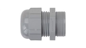 Poliamidna kabelska uvodnica PG21 IP68 SKINTOP ST 21 temno siva 53015050