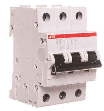 ABB Odklopnik 3P B 16A 6kA AC S203-B16 2CDS253001R0165