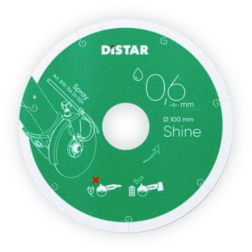 DISTAR DIAMANTNO REZILO DISTRACT SHINE 101 x 0,6 x 22,23 mm