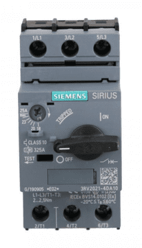Siemens Motorno odklopnik 3P 11W 20-25A S0 3RV2021-4DA10