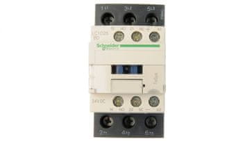 Schneider TeSys Deca kontaktor 25A 3P 24V DC 1NO 1NC LC1D25BD