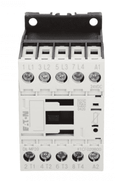 Eaton Močnostni kontaktor 12A 4Z 0R 24V DC 0Z 0R DILMP20(24VDC) 276985