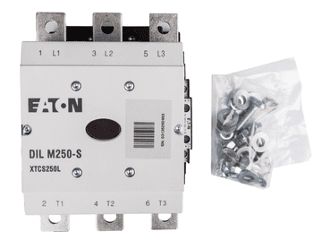 Eaton Kontaktor moči 250A 3P 220-240V AC 2Z 2R DILM250-S/22(220-240V50/60HZ) 274190