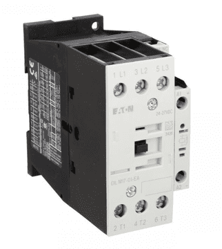 Eaton Močnostni kontaktor 17A 3P 24V DC 0Z 1R DILM17-01-EA(RDC24) 189912