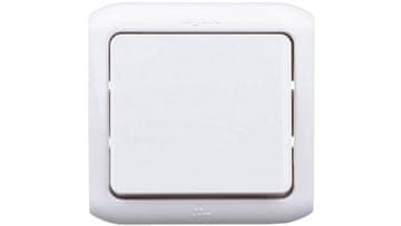 LEGRAND FORIX Enopolno stikalo belo IP44 782360