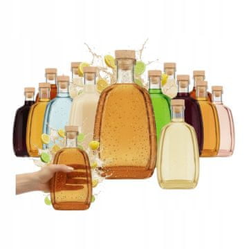 BE Stekleničke Asteria 250ml 30 kosov za tinkture vodka darilni SET 30x