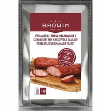 Browin PEKLA SOL ZA VLAŽENJE KRAKOWSKE KLOBASE, MEŠANICA ZA VLAŽENJE