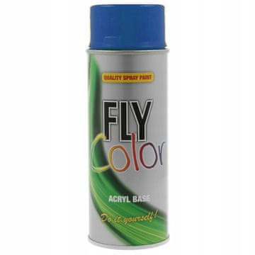 FLY COLOR AKRILNI LAK V SPREJU RAL 5005 SIGNALNO MODRA SIJAJNA 400 ml