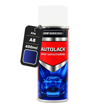 Kia A8 (brezno modra kovinska) avtomobilska barva v spreju 400ml