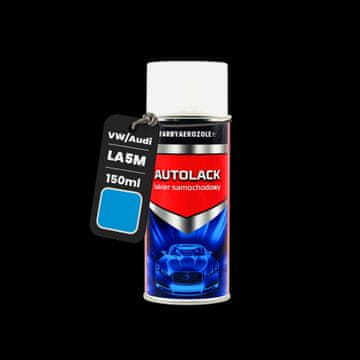 LA5M VW AUDI Mercato modra met. 150 ml MODRA akrilna barva v spreju