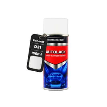 RENAULT OD31 (D31) BELA 150 ml Blanc Casablanca akrilna barva v spreju