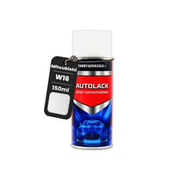 MITSUBISHI W16 NOVA BELA Sprej 150 ml Pripravljena akrilna barva bela