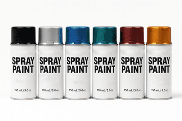 6x LAK V SPREJU MEŠANICA BARV METALIK VINTAGE 150 ml