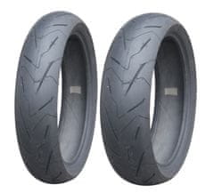 Deli Tire Komplet pnevmatik DELI SB-148 100/90-12, 120/80-12