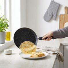 Artemis Granitna ponev za palačinke, omlete, nizka, ravna, 26 cm