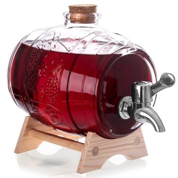 Artemis Stekleni sod, sod za alkohol s pipo 1L