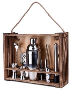 Gockowiak BARMANSKI SET ZA PIJAČE IN KOKTAJLE, MEŠALNIK ZA KOKTAJLE, MEŠALNIK 550 ml, BOŽIČNO DARILO