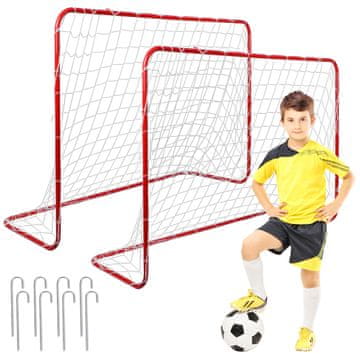 BOO NOGOMETNI GOL ZA OTROKE ZA PRENOSNI TRENING SET ZA NOGOMET 2x