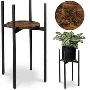 IN KOVINSKO STOJALO ZA GREDICE ZA CVETJE IN RASTLINE LOFT INDUSTRIAL 60 cm