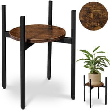 IN KOVINSKO STOJALO ZA GREDICE ZA CVETJE IN RASTLINE LOFT INDUSTRIAL 40 cm
