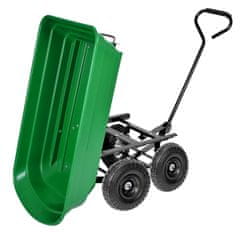GARTEN zeleni prekucni transportni voziček