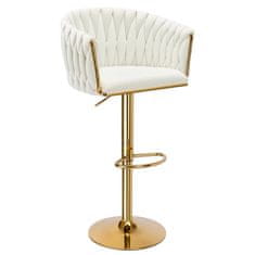 EH Barski stol Cofton Gold Cream White