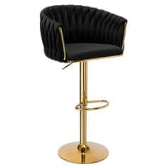 EH Barski stol Cofton Gold Black Velvet