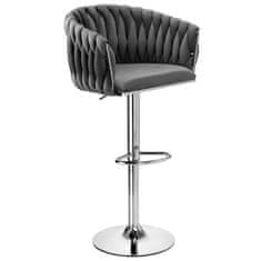 EH Barski stol Cofton Chrome Graphite Velvet