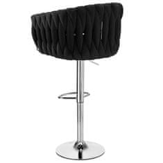 EH Barski stol Cofton Chrome Black Velvet