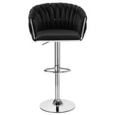 EH Barski stol Cofton Chrome Black Velvet