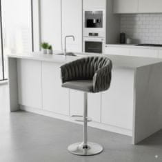 EH Barski stol Cofton Chrome Graphite Velvet