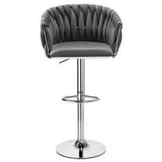EH Barski stol Cofton Chrome Graphite Velvet