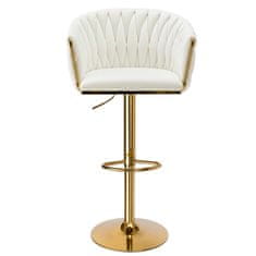 EH Barski stol Cofton Gold Cream White