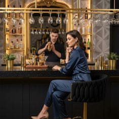 EH Barski stol Cofton Gold Black Velvet