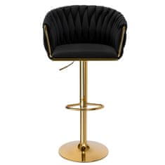 EH Barski stol Cofton Gold Black Velvet
