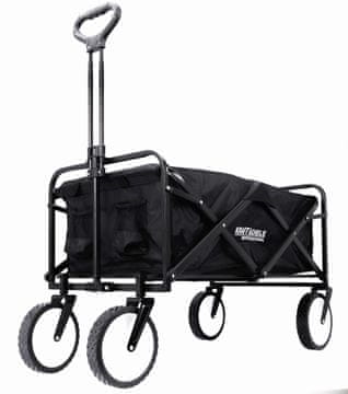 Kraft&Dele ZLOŽLJIV TRANSPORTNI VOZIČEK 130L KD3088