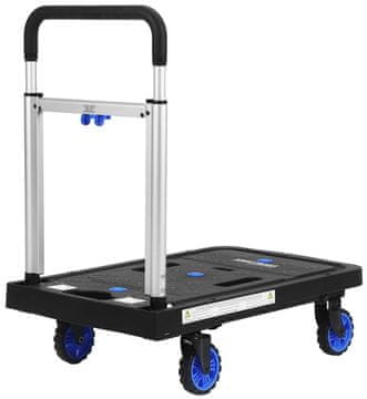 Kraft&Dele Zložljiv voziček s platformo za transport in skladiščenje 150 kg KD3093