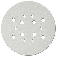 Univerzalni beli brusni diski 225 mm, granulacija 60, z ježkom, komplet 5 kosov