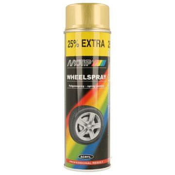 MOTIP SPREJ ZA PLATIŠČA 04008 500 ML AEROSOLNI SPREJ ZA PLATIŠČA ZLATA