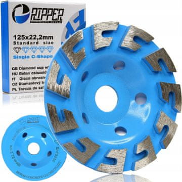 RIPPER BRUSILNI DISK ZA BETON 125 MM Enojni - C