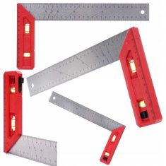 UNIVERZALNI MESARSKI KOTNIK Z LIBELO KD10727 300 mm KRAFT&DELE