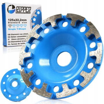 RIPPER BRUSILNI DISK ZA BETON 125 MM Enojni - T